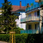 View from the street-Maria-Viktoria-Appartement in Baden-Baden